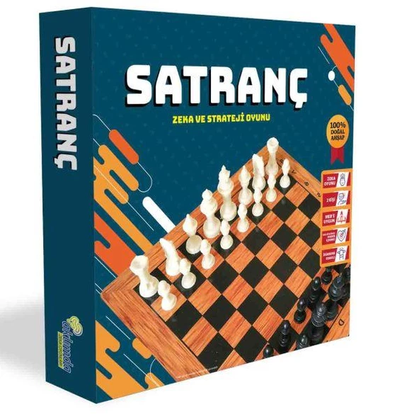 Ahşap Satranç Aklımda Zeka Oyunları ürün görseli 1