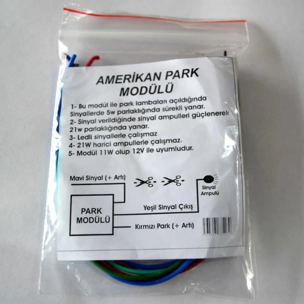 FİAT İDEA MAREA AMERİKAN PARK SİNYAL MODÜLÜ - Resim 5