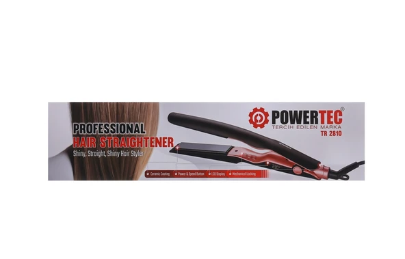 Powertec TR-2810 Seramik Saç Düzleştirici - Resim 6