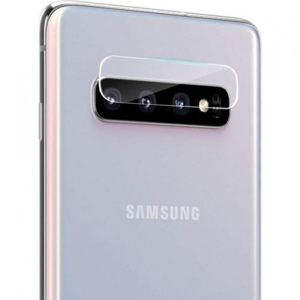 ECR Samsung S10 Plus Kırılmayan Kamera Koruyucu (2 Adet) ürün görseli 1