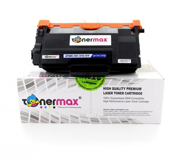 Brother MFC-L6800DWT Muadil Toner / TN3467 12K - Resim 8