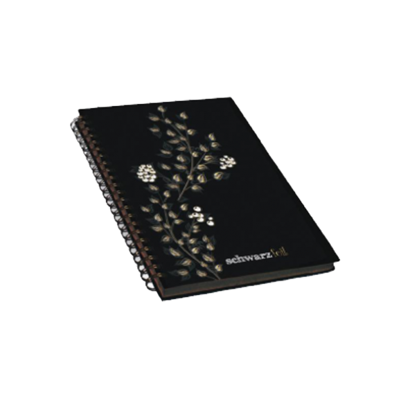 Keskin Color Spiralli Defter Schwarz Foil Sert Kapaklı 60 YP 14x20 60 YP 410110-99 ürün görseli 1