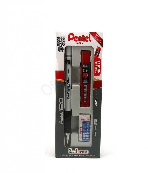 Pentel Versatil Kalem 3 LÜ Takım A317-3AS ürün görseli 1