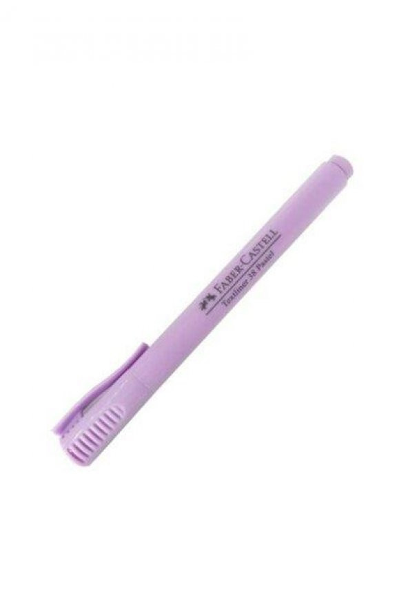 FABER-CASTELL FOSFORLU KALEM 38 PASTEL MOR ürün görseli 1
