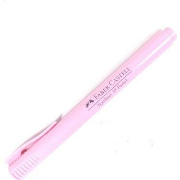 FABER-CASTELL FOSFORLU KALEM 38 PASTEL PEMBE ürün görseli 1