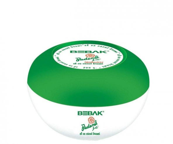 Bebak Acı Badem 200 Gr El Ve Vücut Kremi ürün görseli 1