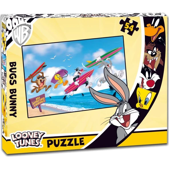 LT7553 LOONEY TUNES 54 PARÇA KUTU PUZZLE ürün görseli 1