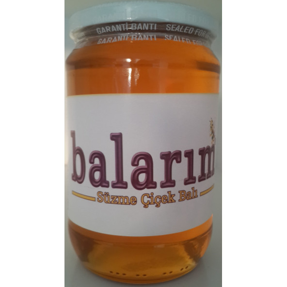 Balarım Süzme Çiçek Balı 940 gram ürün görseli 1