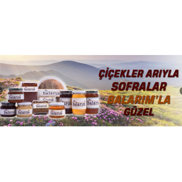 Balarım Süzme Çiçek Balı 940 gram - Resim 4