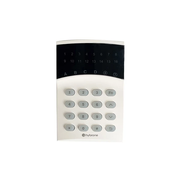 Hybrone HY-LED1016 16 Bölgeli LED Kablolu Tuş Takımı ürün görseli 1
