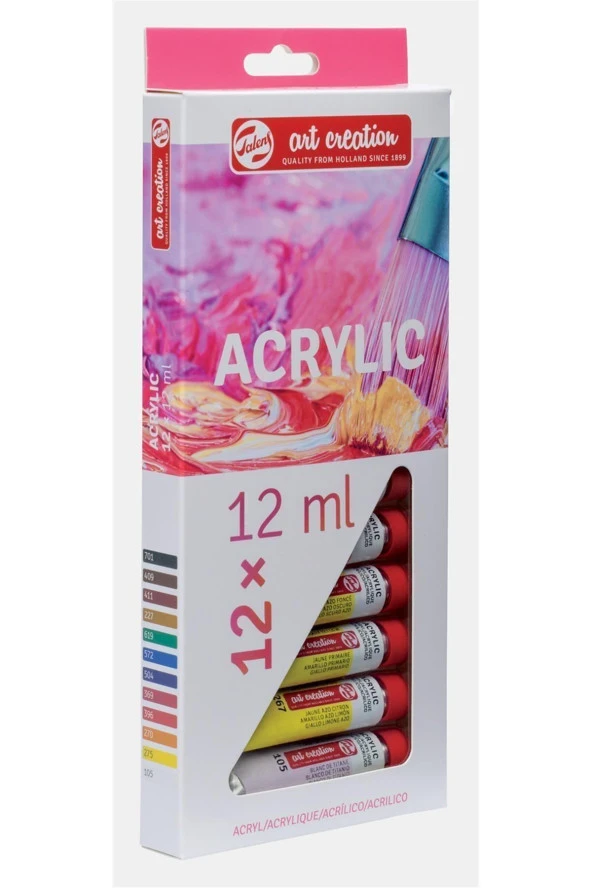 Talens Akrilik Boya Tac 12 Lİ 12 ML 9021712M ürün görseli 1