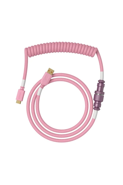 Glorious Sarmal USB-C to USB-A 1.4 Metre Klavye Kablosu Pembe ürün görseli 1