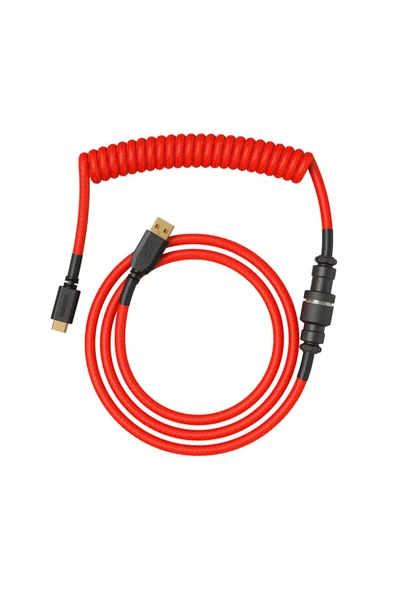 Glorious Sarmal USB-C to USB-A 1.4 Metre Klavye Kablosu Kırmızı ürün görseli 1