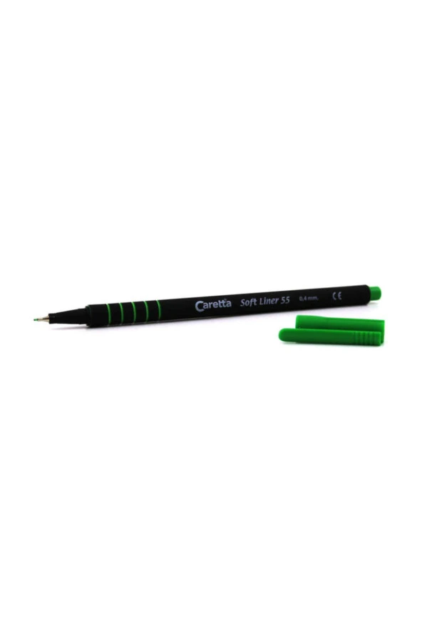Caretta Softliner Keçeli Kalem 0.4 MM Açık Yeşil ürün görseli 1