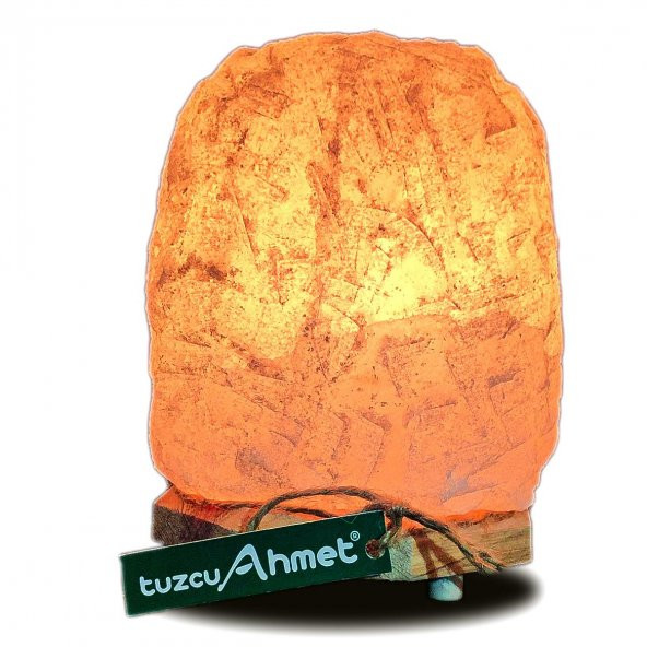 Tuzcu Ahmet Beyaz Tuzdan Yapılmış 8-9 kg Çankırı Tuz Lambası ürün görseli 1