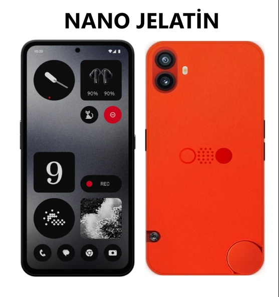 Nothing CMF Phone 1 Uyumlu Ön Body Şeffaf Ultra koruyucu Nano Jelatin ürün görseli 1