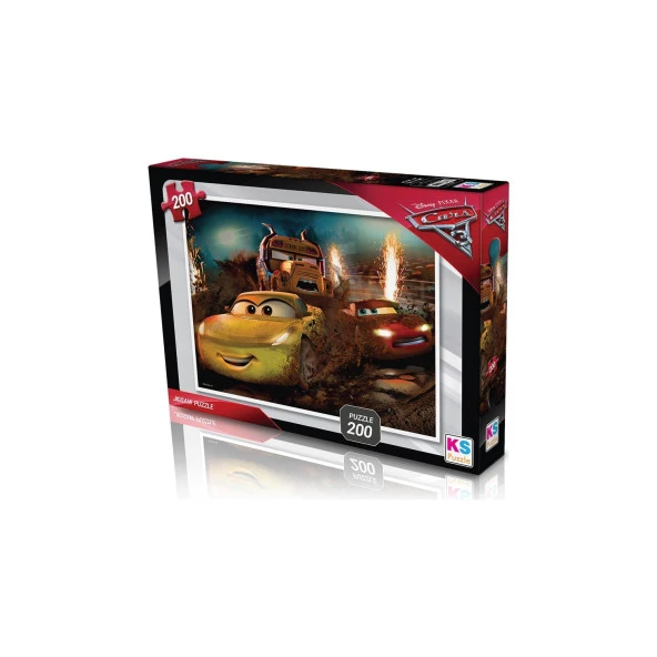 KS Games Cars Puzzle 200 Parça ürün görseli 1