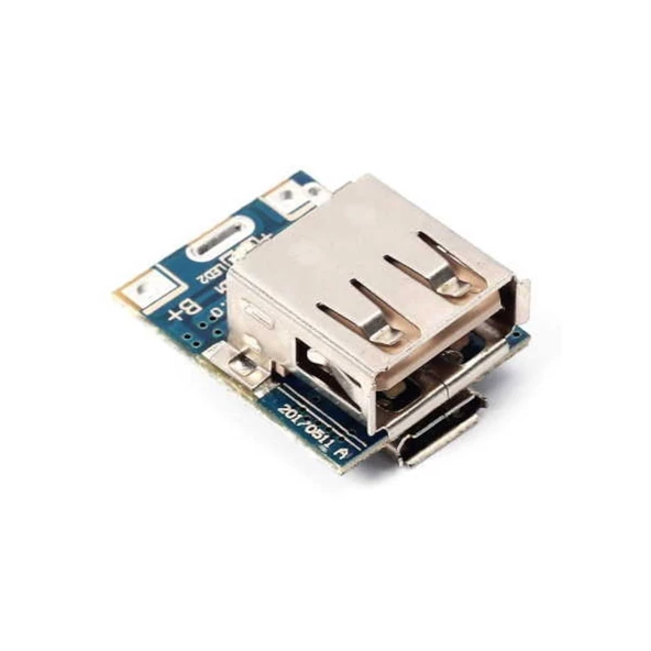 Powerbank Devresi - Lityum Pil Şarj - 5V 1A USB Boost Modül Lion - Resim 2