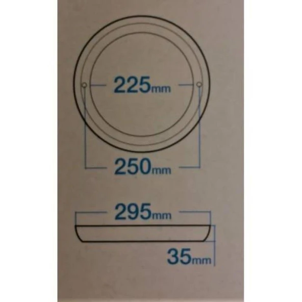 Teletek 22W Balkon Lambası Gün ışığı - Resim 4