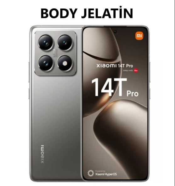 Xiaomi 14T Pro Uyumlu Ön Body Şeffaf Ultra Ekran Koruyucu Nano Jelatin ürün görseli 1