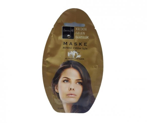 Dermokil Tekli Maske Akneli Ciltler İçin 15 Ml ürün görseli 1