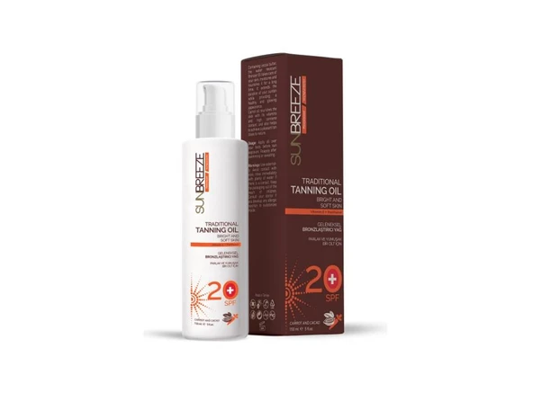 SUNBREEZE  BRONZLAŞTIRICI YAĞ 150 ML ürün görseli 1