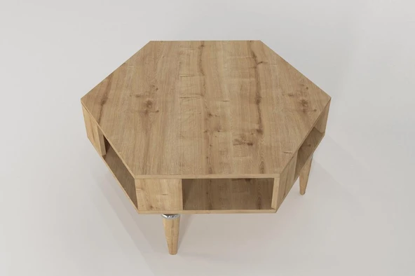 Kipera Geometrik Orta Sehpa Safir - Resim 5