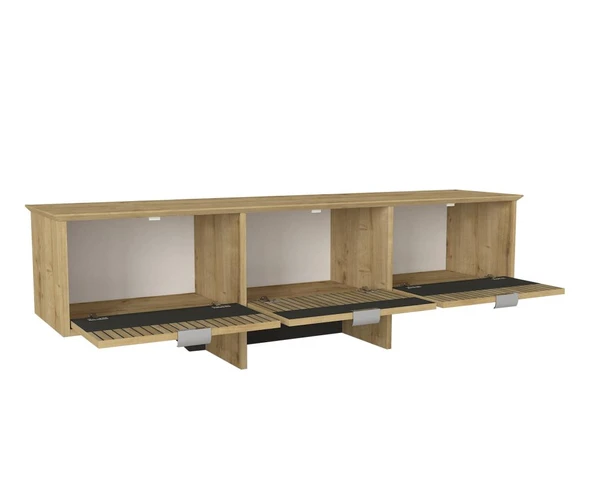 Poleth Tv Stand Safir - Antrasit - Bona - Resim 7