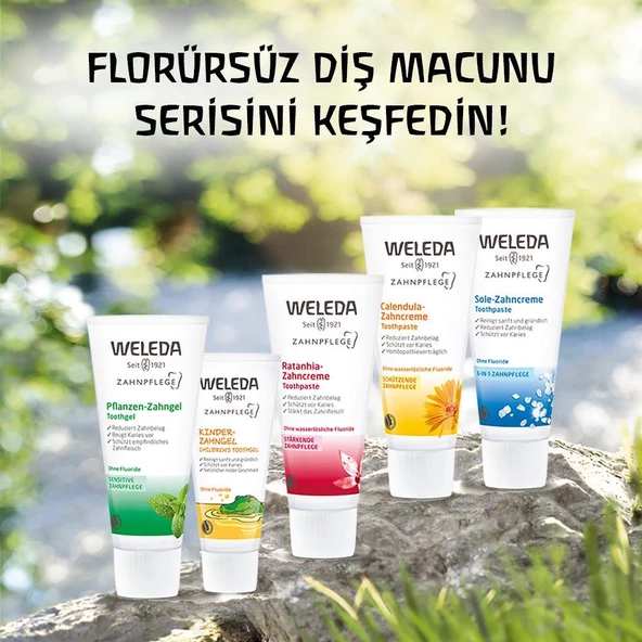 Weleda Calendula Özlü Organik Diş Macunu 75ml - Resim 4