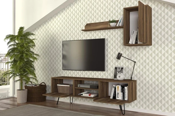 Norma Tv Ünitesi Ceviz - Resim 3