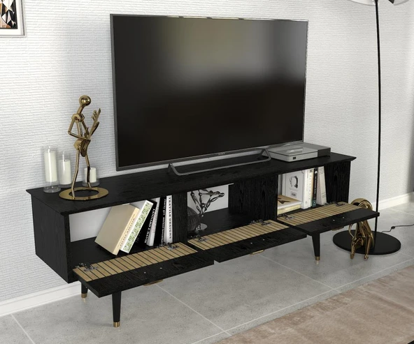 Bolea Tv Stand Senkronsiyah - Bona - Resim 3