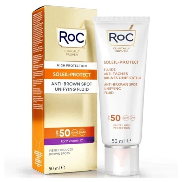 Roc Leke Karşıtı Güneş Bakım Kremi SPF50 50ml ürün görseli 1