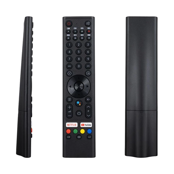 Weko Vestel Tesla Youtube Netflix Tuşlu Ses Komutlu Lcd Led TV Kumanda Uzaktan Kumanda ürün görseli 1
