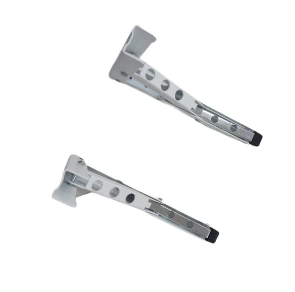 ŞEN METAL Mandallı Katlanabilir Masa Konsolu beyaz 40cm (1çift) ürün görseli 1