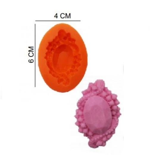 ŞEKER HAMUR KALIBI SİLİKON ÇERÇEVE 4*6 CM ürün görseli 1