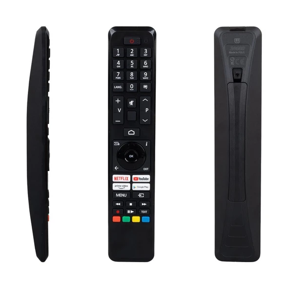 Ayt Vestel VS-V4 Ses Komutsuz Netflix Youtube Google Play Prime Video Tuşlu Lcd Led Tv Kumanda ürün görseli 1