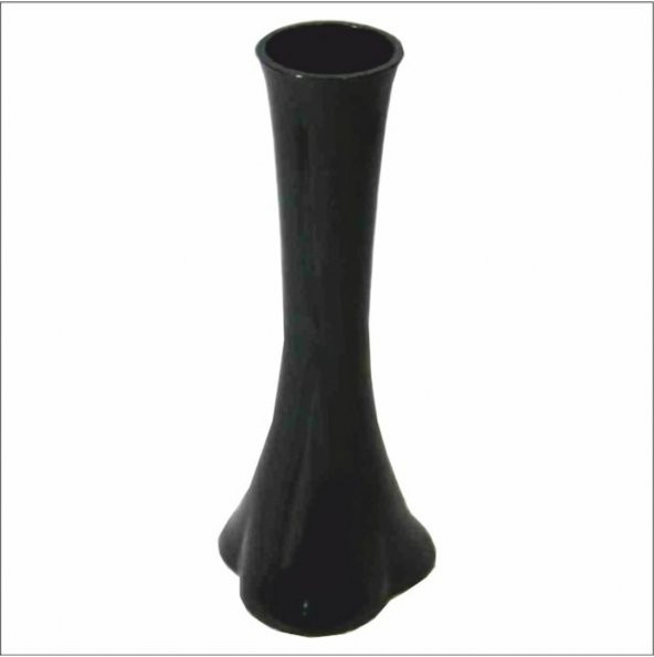 80 cm Siyah Cam Fil Ayağı Vazo ürün görseli 1