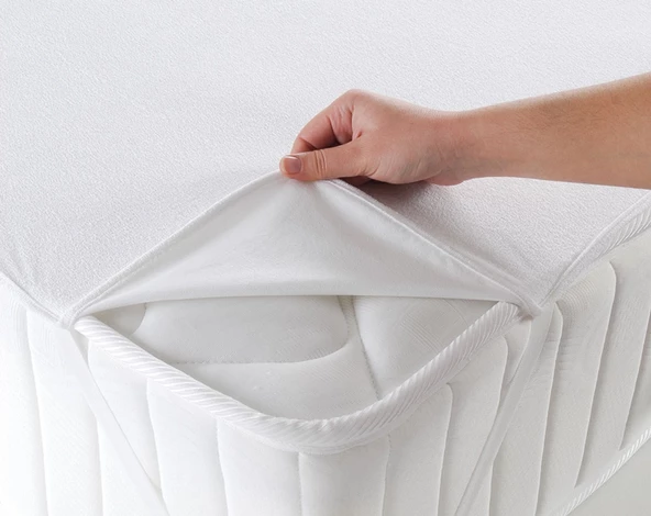 Maki Home 120x200 cm Köşelerden Lastikli Tek Kişilik Sıvı Geçirmez Yatak Koruyucu Alez ürün görseli 1
