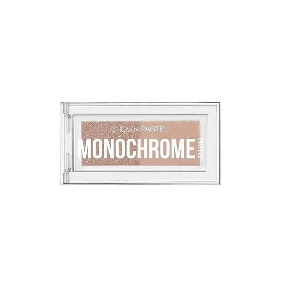 Pastel Show By Pastel Monochrome Eyeshadow 2x1.3g No21 Natural Beauty ürün görseli 1
