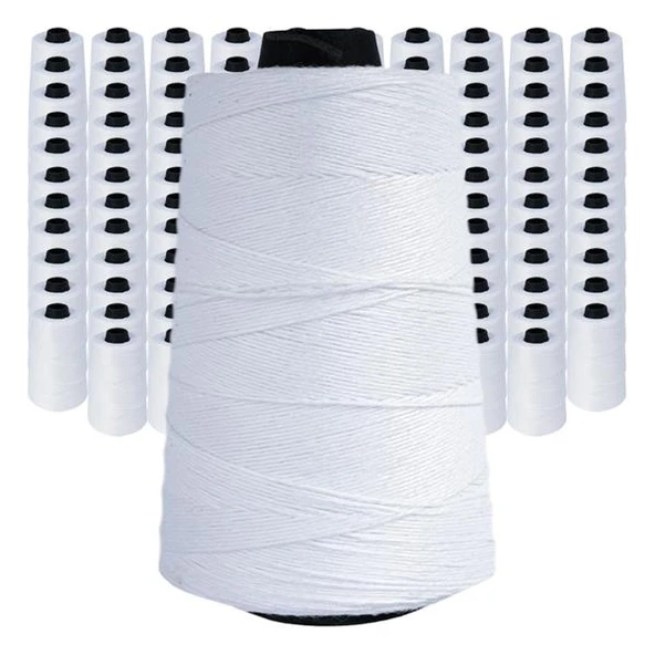 Fdm Çuval Ağzı Dikiş Makinesi İpi | 3 Kat | %100 Polyester - Resim 5