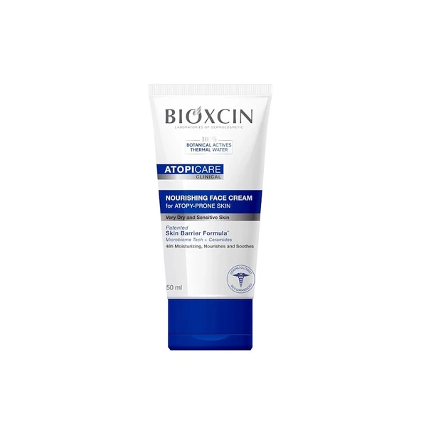 Bioxcin Atopicare Atopiye Eğilimli Ciltler İçin Besleyici Yüz Kremi 50ml ürün görseli 1