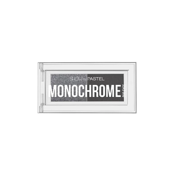 Pastel Show By Pastel Monochrome Eyeshadow 2x1.3g No32 Blackout ürün görseli 1
