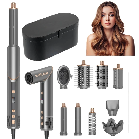 Yasomi Witero 9in1 Ultra Airwrap Multi-Styler Sıcak-Soğuk Hava Üflemeli Saç Şekillendirme Cihazı ürün görseli 1