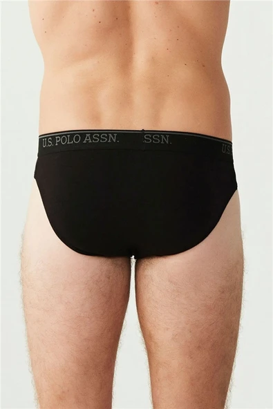 U.S. Polo Assn. Erkek 3'lü Slip - Resim 4