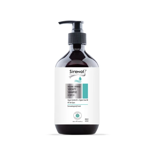 Sirenol Organik Serenity Saç ve Vücut Şampuanı ürün görseli 1