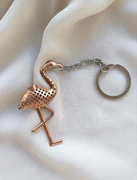 Anahtarlık Flamingo Kuş Araba Çanta Cüzdan Süsü Aksesuar ürün görseli 1