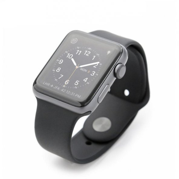 ECR Apple Watch Seri 6/SE/5/4 (40mm) ile Uyumlu HD ŞEFFAF Ekran Koruyucu Film Neo Flex (2 Adet) ürün görseli 1