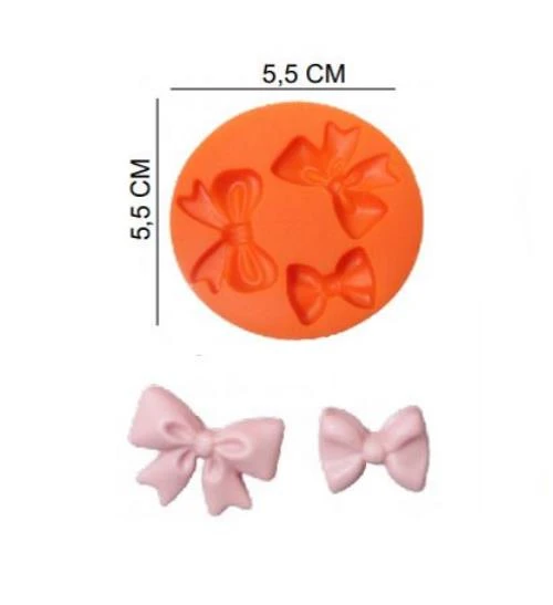 ŞEKER HAMUR KALIBI SİLİKON FİYONK 5,5*5,5 CM ürün görseli 1