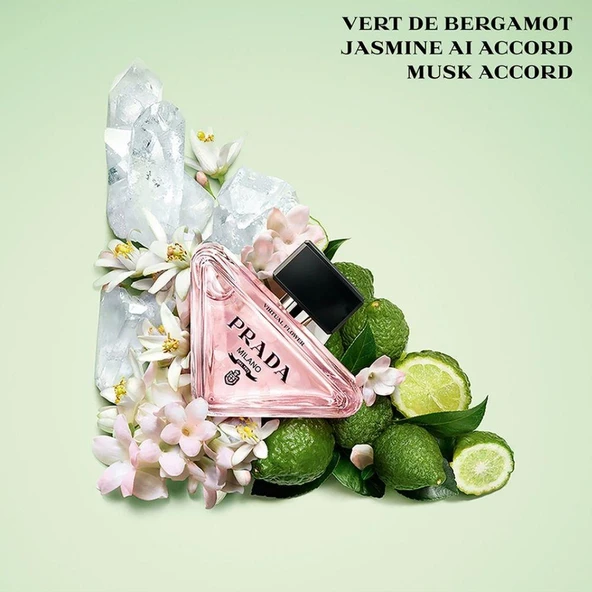 Prada Paradoxe Virtual Flower EDP 50 ml Refillable Kadın Parfümü - Resim 5