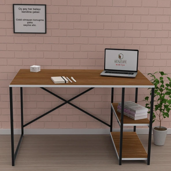 Kenzlife ofis masası natsuki 075*090*40 cvzsyh bilgisayar çalışma büro ürün görseli 1